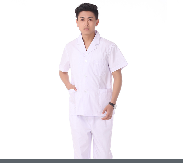 醫(yī)院白大褂 醫(yī)院工作服定制 病號服手術衣手術衣白色定制